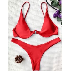 Zaful red bikini